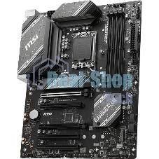 Материнская плата MSI B760 GAMING PLUS WIFI, LGA 1700, Intel B760, 4xDDR5, 4xSATA, 2xM.2, 1xPCI-E 4.0 x16, 3xPCI-E 3.0 x1, 1xDP, 1xHDMI, 1x 2.5Gb LAN, 2xUSB-A 3.2 Gen 2, 4xUSB 2.0, 5x3.5 мм, 7.1, Standard-ATX