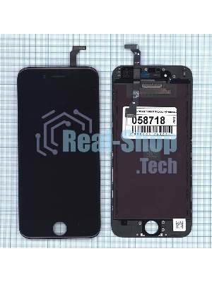 Дисплей для Apple iPhone 6 в сборе с тачскрином (Foxconn) черный