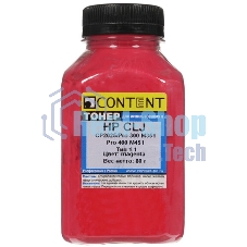 Тонер Content для HP CLJ CP2025/Pro 300 M351/Pro 400 M451, Тип 1.2, Bk, 100 г, банка