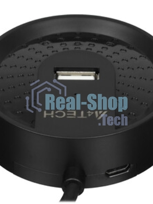 Разветвитель USB 2.0 A4Tech HUB-20 4порт. черный