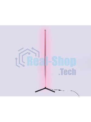 Светильник Ambrella light FL8027 BK черный LED 20W RGB D32*1650 (ПДУ РАДИО 2.4G)