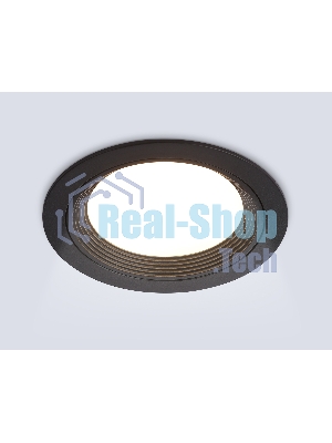 Светильник Ambrella light TN51802 BK черный GX53 max 15W D110*23