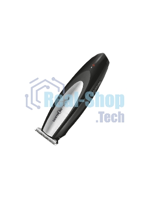 Машинка для стрижки Centek CT-2134 (чер/сталь) 3 насадки, USB зарядка, время работы 55 мин