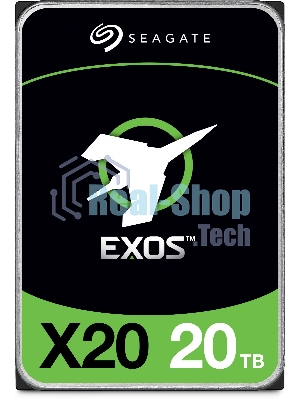 Жесткий диск Seagate HDD 20Tb 7200rpm Server Exos X20 HDD 512E/4KN (3.5