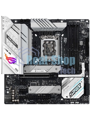 Материнская плата ASUS ROG STRIX B760-G GAMING WIFI D4, LGA 1700, Intel B760, 4xDDR4, 4xSATA, 2xM.2, 1xPCI-E 5.0 x16, 1xPCI-E 4.0 x4, 1xHDMI, 1xDP, 1x 2.5Gb LAN, 1xUSB-A 3.2 Gen 2, 2xUSB-A 3.2 Gen 1, 4xUSB-A 2.0, 1xUSB-C 3.2 Gen 1, 1xUSB-C 3.2 Gen 2x2, 7x3.5 мм, 7.1, Micro-ATX