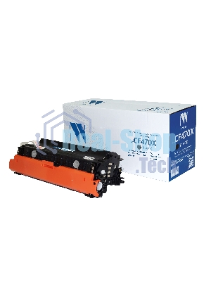 Картридж лазерный NVPrint совместимый NV-CF470X Black для HP Color LaserJet Enterprise Flow M681dh/M681f/M682z (28000k)