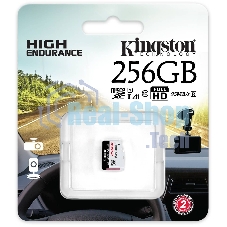 Флеш карта microSDXC 256Gb Kingston SDCE/256Gb High Endurance w/o adapter