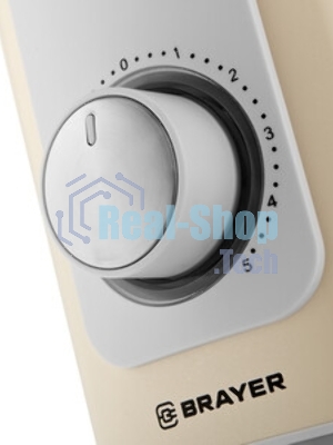 Блендер стационарный Brayer BR1205 бежевый, 1200 Вт, плавная регулировка, турбо