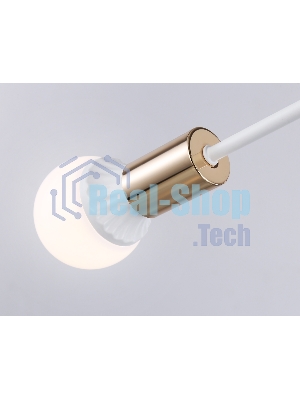 Светильник Ambrella light TR80432/6 WH/GD белый/золото E27/6 max 60W D950*730