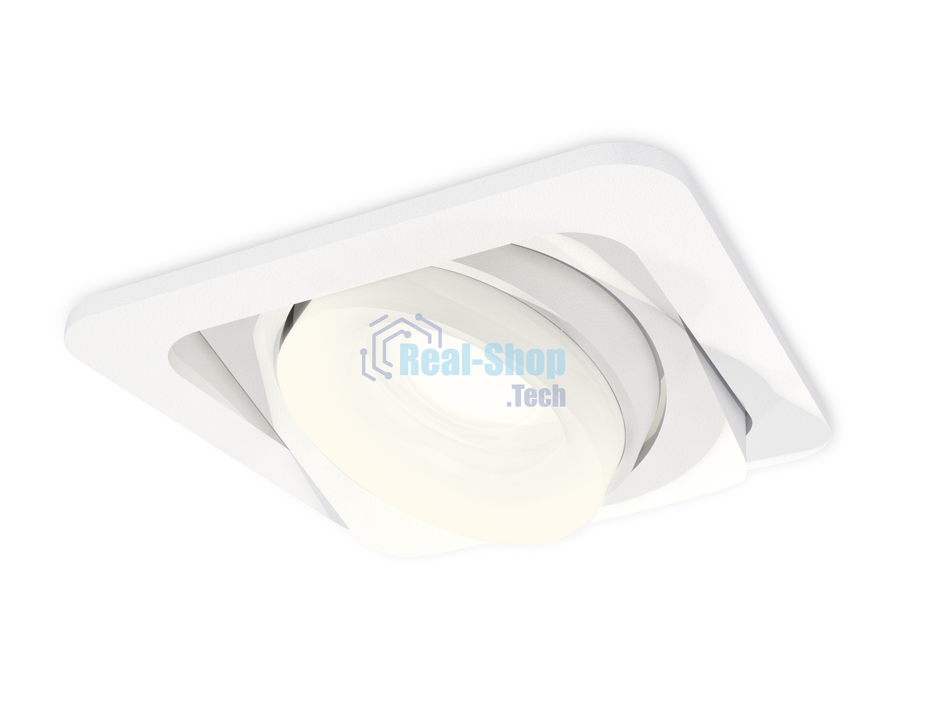 Комплект встраиваемого поворотного светильника Ambrella light XC7658084 SWH/FR белый песок/белый матовый MR16 GU5.3 (C7658, N7165)