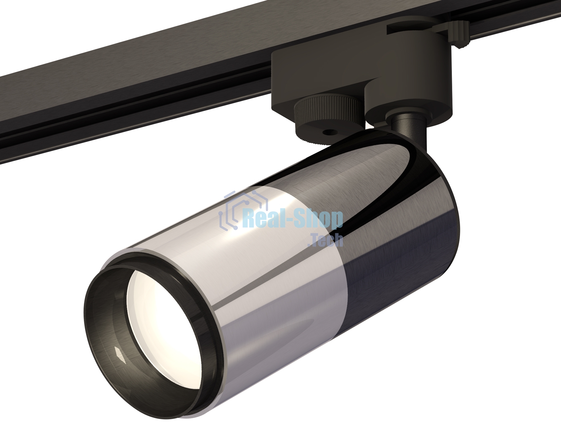 Светильник Ambrella light XT6305001 PSL/DCH/PBK серебро полированное/черный хром/черный полированный MR16 GU5.3