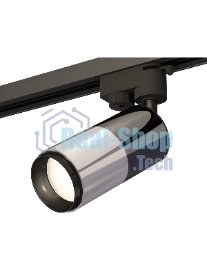 Светильник Ambrella light XT6305001 PSL/DCH/PBK серебро полированное/черный хром/черный полированный MR16 GU5.3