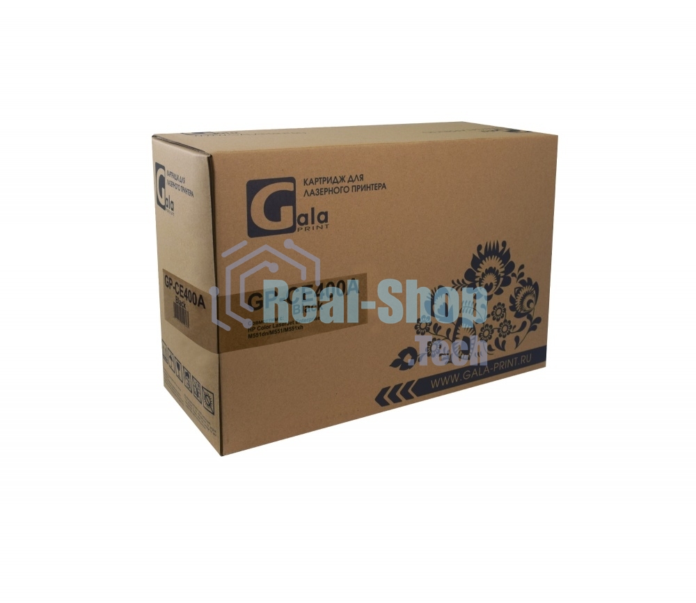 Картридж лазерный GalaPrint GP-CE400A черный (5500 стр) для HP Color LaserJet Enterprise M551dn/M551n/M551xh