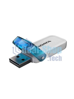 Флешка USB ADATA UV240 (AUV240-32G-RWH), 32Gb, USB 2.0, R/W 15/5, белый/синий