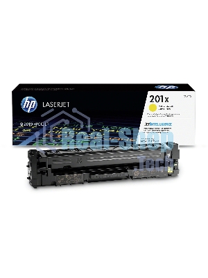 Тонер Картридж HP 201X CF402X желтый для HP CLJ Pro M252/M277 (2300 стр.)
