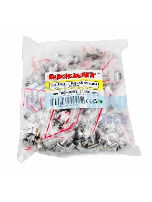 Разъем Rexant штекер BNC RG-58 обжим