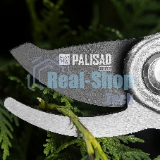 Секатор прямого реза Palisad LUXE 205 мм, алюминиевые рукоятки в ПВХ-оболочке
