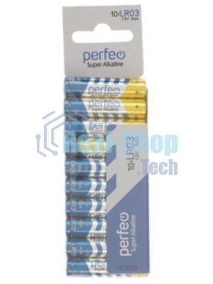 Батарейка Perfeo LR03 (ААА) 10 шт.