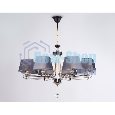 Светильник Ambrella light TR4618/8 CF/FGD кофе/золото E27/8 max 40W D760*810