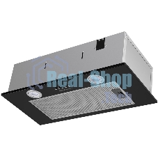 Вытяжка встраиваемая HOMSair Camelia Power 60 черный, 60 см, 850 куб. м/ч, 52 дБ