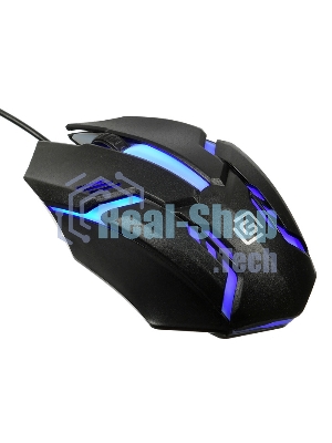 Мышь проводная Oklick 396M INSOMNIA черный, 1000 dpi, USB, кнопки - 3