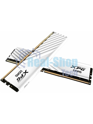 Оперативная память XPG Lancer Blade, DDR5, 32GB (2x16GB), 6000MHz, CL30, DIMM, с радиаторами, белый