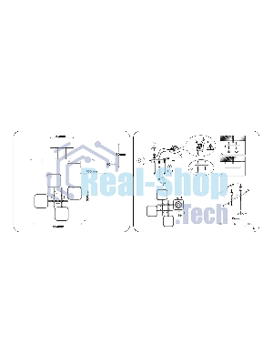 Люстра светодиодная на штанге Ambrella light FL516341/4 WH/GD белый/золото 72W 3000-6000K 550*550*150 (без ПДУ)