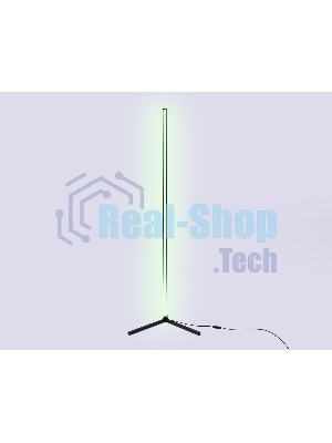 Светильник Ambrella light FL8027 BK черный LED 20W RGB D32*1650 (ПДУ РАДИО 2.4G)