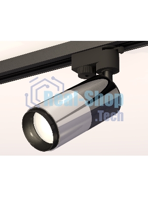 Светильник Ambrella light XT6305001 PSL/DCH/PBK серебро полированное/черный хром/черный полированный MR16 GU5.3