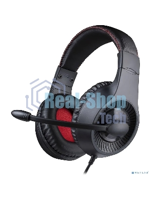 Гарнитура Redragon Pelias чёрный, проводная, 2 x mini jack 3.5 мм, подсветка