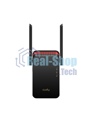 Повторитель беспроводного сигнала Cudy RE3000 AX3000 Wi-Fi черный