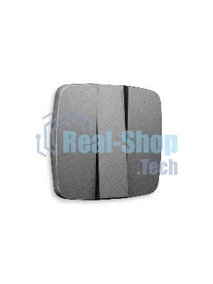 Лицевая панель OMEGA (Антрацит серый) для 3-кл выключателей QUANT OP6550