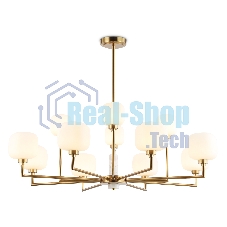 Люстра Ambrella light LH53019/12 BS/FR латунь/белый матовый G9*12 max 40W D910*680
