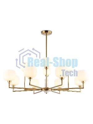 Люстра Ambrella light LH53019/12 BS/FR латунь/белый матовый G9*12 max 40W D910*680