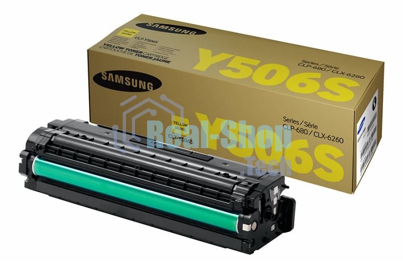 Картридж лазерный Samsung CLT-Y506S/SEE желтый для Samsung CLP-680/CLX-6260 (1500 стр.)