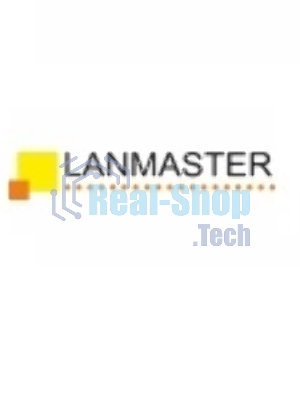 Патч-корд LANMASTER LSZH UTP cat.6, 2.0 м, черный