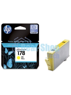 Картридж струйный HP №178 CB320HE желтый для HP C5383/C6383/B8553/D5463 (300 стр.)
