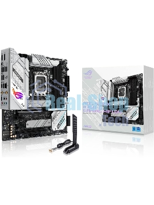 Материнская плата ASUS ROG STRIX B760-G GAMING WIFI D4, LGA 1700, Intel B760, 4xDDR4, 4xSATA, 2xM.2, 1xPCI-E 5.0 x16, 1xPCI-E 4.0 x4, 1xHDMI, 1xDP, 1x 2.5Gb LAN, 1xUSB-A 3.2 Gen 2, 2xUSB-A 3.2 Gen 1, 4xUSB-A 2.0, 1xUSB-C 3.2 Gen 1, 1xUSB-C 3.2 Gen 2x2, 7x3.5 мм, 7.1, Micro-ATX