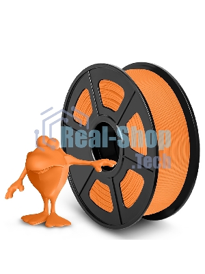 Филамент NVPrint PLA Matte Orange для 3D печати диаметр 1.75мм длина 330 метров масса 1 кг