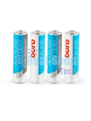 Батарея Buro Alkaline LR6 AA (2шт) блистер