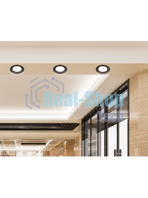 Светильник Ambrella light TN51802 BK черный GX53 max 15W D110*23