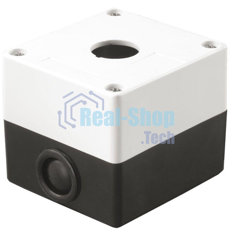 Корпус КП101 для кнопок 1место белый IEK BKP10-1-K01