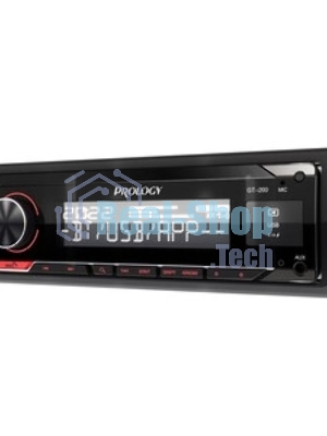 Автомагнитола Prology GT-200, 1 DIN, Bluetooth, USB Type-A, AUX, пульт ДУ