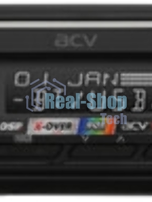 Автомагнитола ACV ADX-905BM, 1 DIN, Bluetooth, USB Type-A, AUX, пульт ДУ