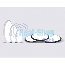 Потолочный светодиодный светильник Ambrella light FZ1231 WH белый IP44 42W 6400К D370*55 (Без ПДУ)
