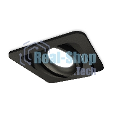 Комплект встраиваемого поворотного светильника Ambrella light XC7659001 SBK черный песок MR16 GU5.3 (C7659, N7021)