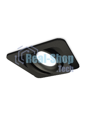 Комплект встраиваемого поворотного светильника Ambrella light XC7659001 SBK черный песок MR16 GU5.3 (C7659, N7021)