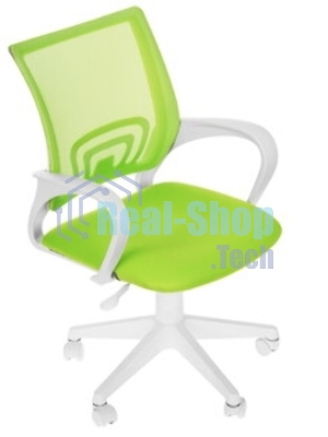 Кресло Бюрократ CH-W695NLT TW-03A TW-18 салатовый, сетка/ткань, 120 кг, механизм качания
