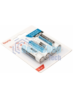 Батарея Buro Alkaline LR6 AA (2шт) блистер