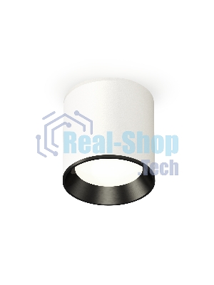 Светильник Ambrella Light XS6301003 SWH/PBK белый песок/черный полированный MR16 GU5.3 (C6301, N6103)